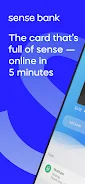 Sense SuperApp - online bank स्क्रीनशॉट 1