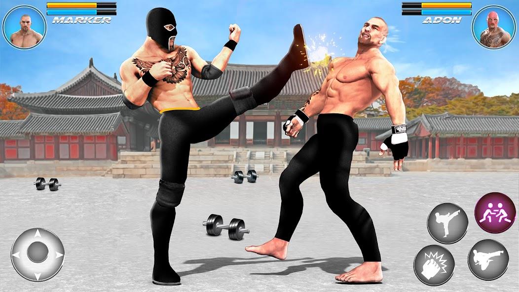 Kung Fu karate Game Offline 3D Mod स्क्रीनशॉट 2