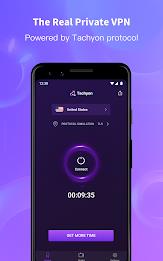 Tachyon VPN - Private Proxy Tangkapan skrin 1