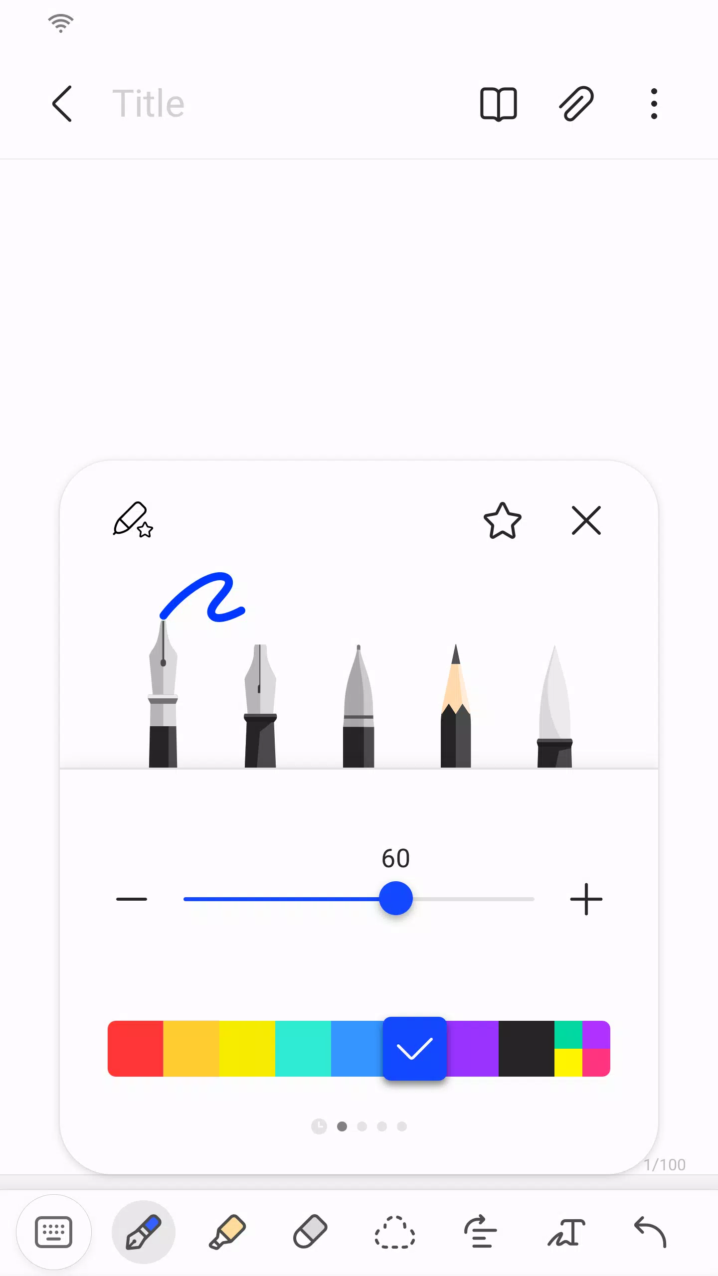 Samsung Notes Ekran Görüntüsü 3