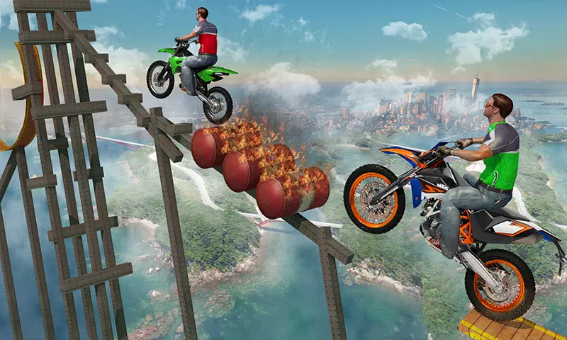 Bike Tricks Trail Stunt Master Captura de tela 2