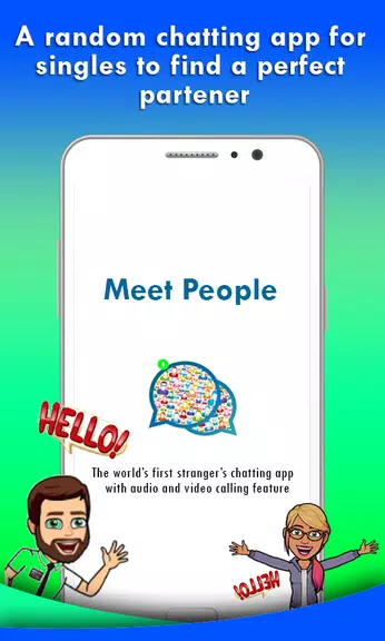 Meet People Pro - Random Chat Captura de tela 3