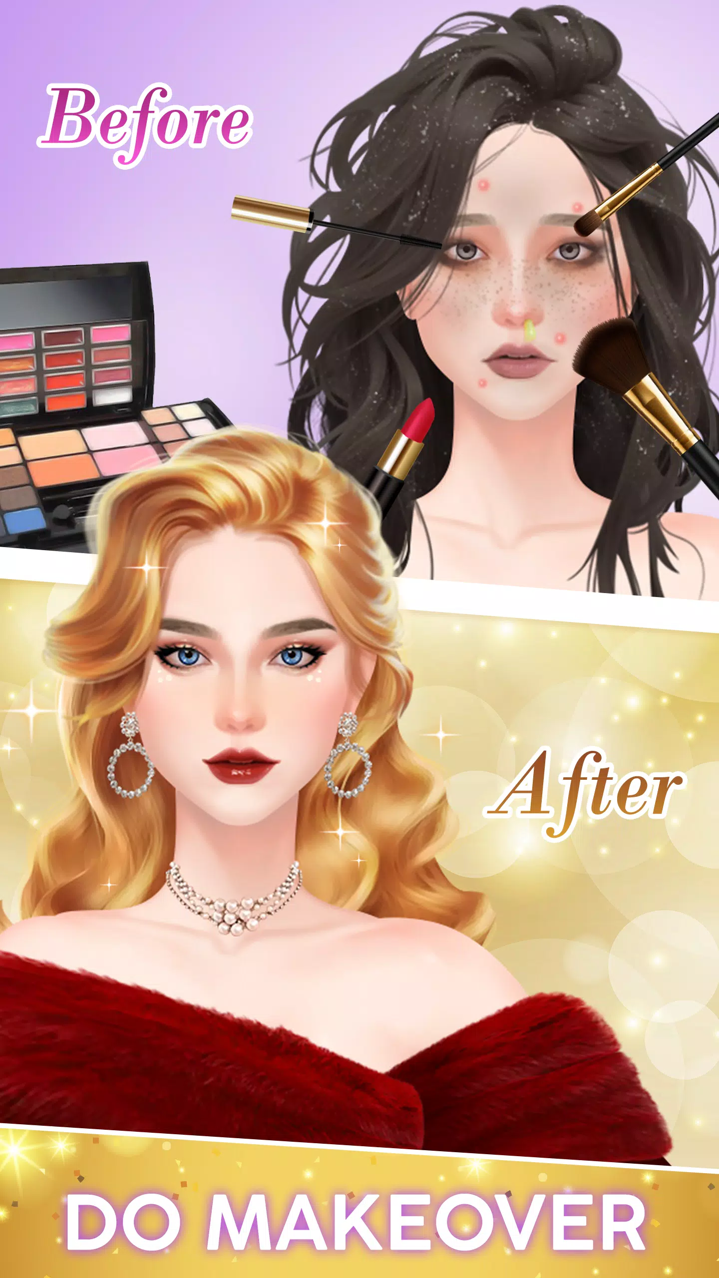 Fashion Beauty: Makeup Stylist Screenshot 1