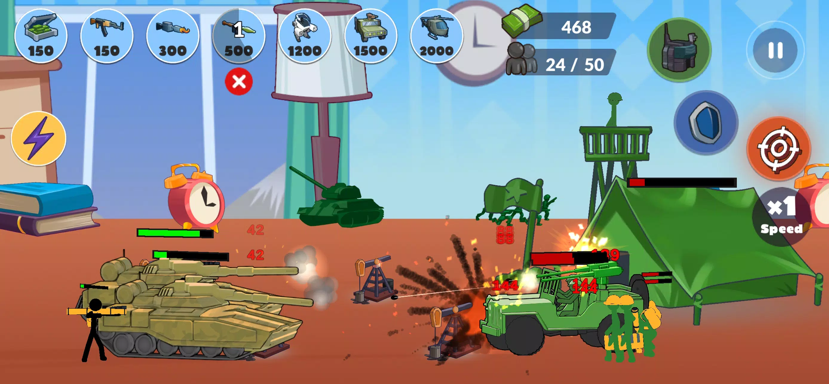 Stick World Battle ภาพหน้าจอ 3