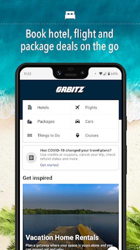 Orbitz Hotels & Flights スクリーンショット 1