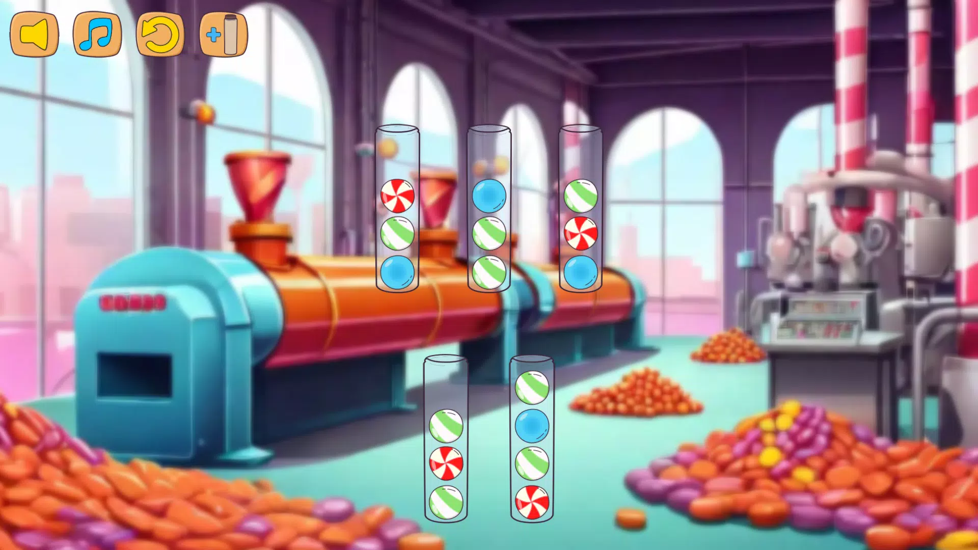 Sorting: Candy Factory स्क्रीनशॉट 4