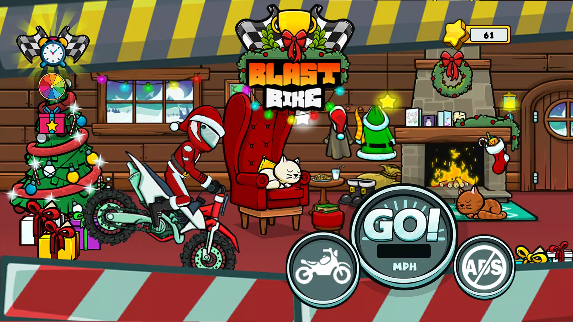 Blast Bike - 2D Race स्क्रीनशॉट 1