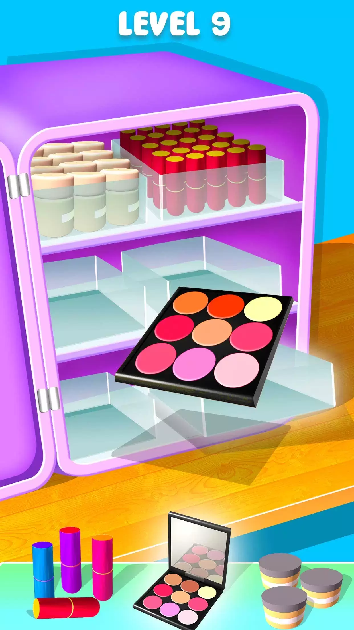 Fill the Makeup Organizer Game應用截圖第4張