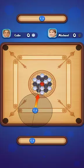 Carrom Strike - Disc Pool Game Screenshot 1