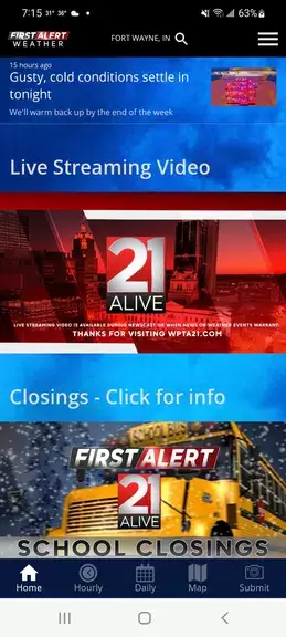 21Alive First Alert Weather স্ক্রিনশট 3