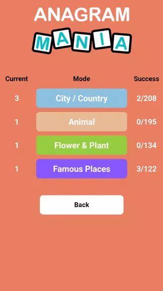 Anagram Mania स्क्रीनशॉट 2
