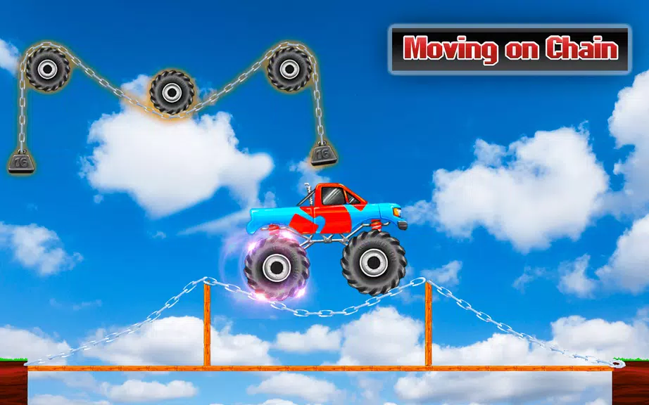 Rope Bridge Racer Car Game Ekran Görüntüsü 2