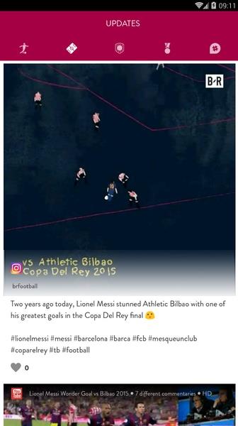Messi App Oficial Скриншот 2