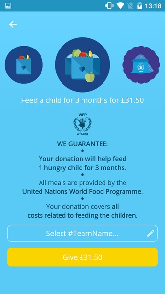 ShareTheMeal Screenshot 3