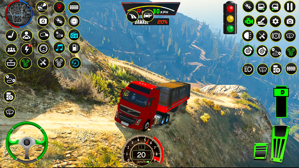 Real Cargo Truck Driving Games ဖန်သားပြင်ဓာတ်ပုံ 2