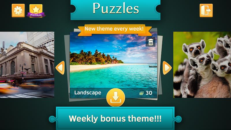 Landscape Jigsaw Puzzles ภาพหน้าจอ 1