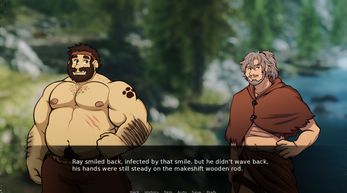 The Two Hermits VN Schermafbeelding 1