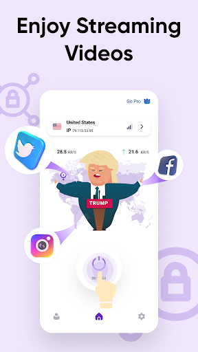 Trump VPN 스크린샷 4