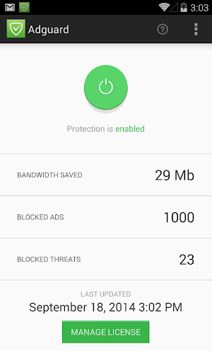 AdGuard Ad Blocker ภาพหน้าจอ 1