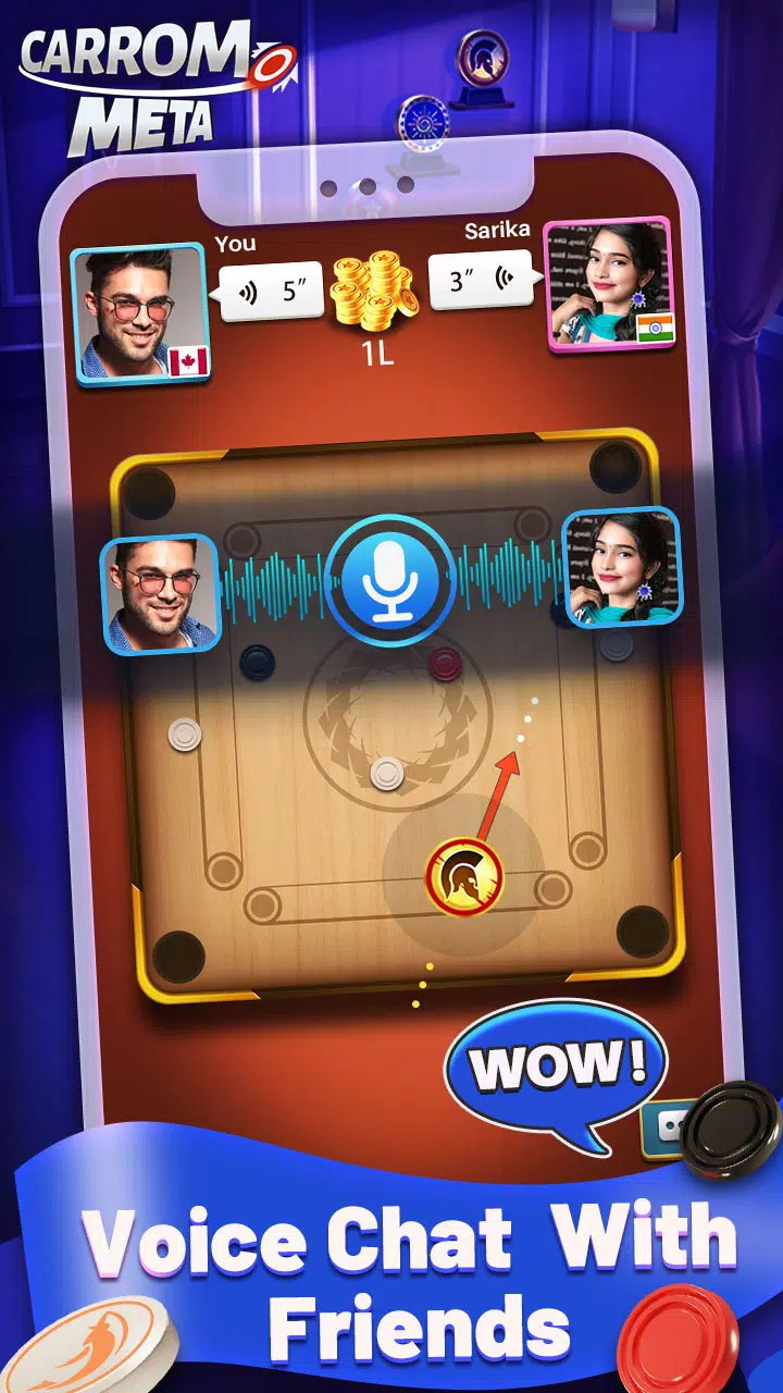 Carrom Meta Captura de pantalla 3