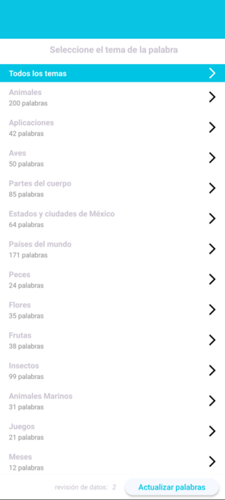 Buscando Palabras Captura de tela 2