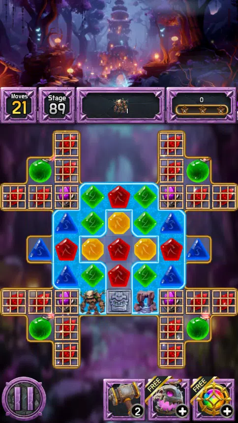 Jewel Monster World Screenshot 2