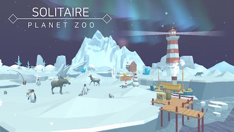 Solitaire : Planet Zoo Captura de pantalla 4