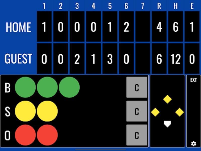 Softball Score Ekran Görüntüsü 3