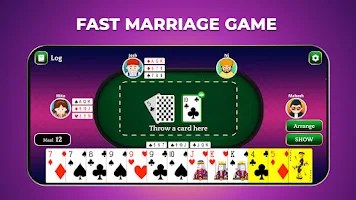 Marriage Card Game Ảnh chụp màn hình 2