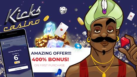 Kicks Casino स्क्रीनशॉट 4