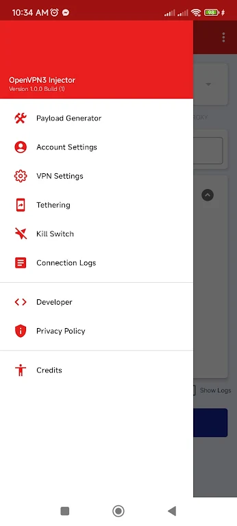 OpenVPN3 Injector应用截图第3张