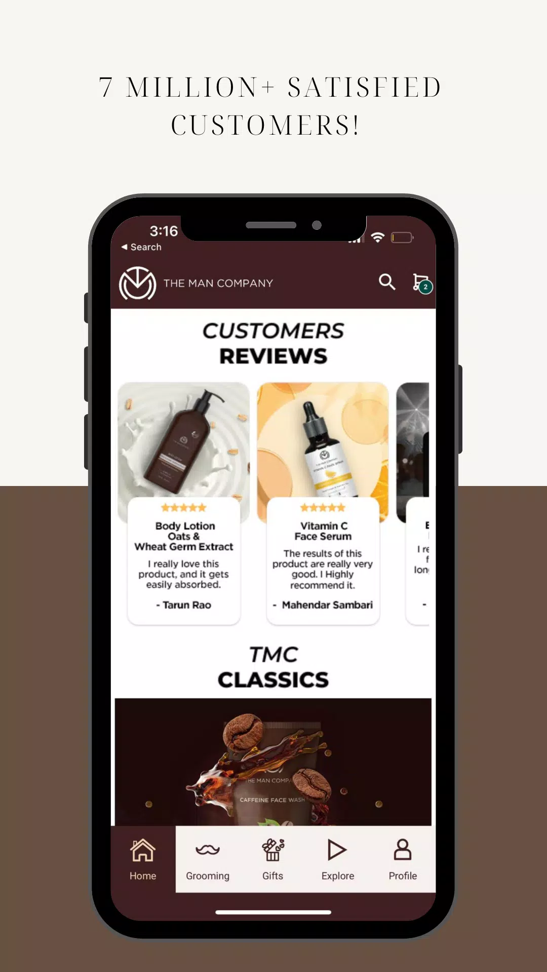 The Man Company Screenshot 2