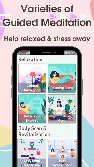 Guided Meditation & Relaxation Ảnh chụp màn hình 4