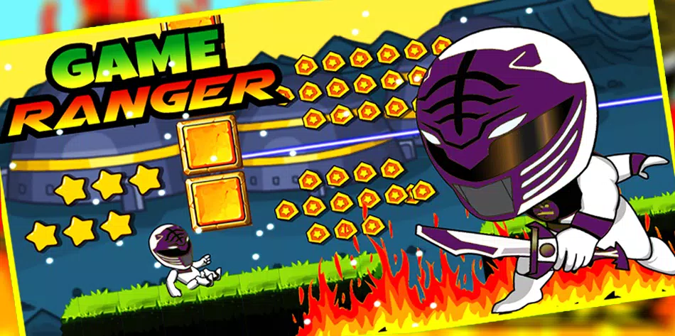 Superheroes Dino Rangers Dash Screenshot 2