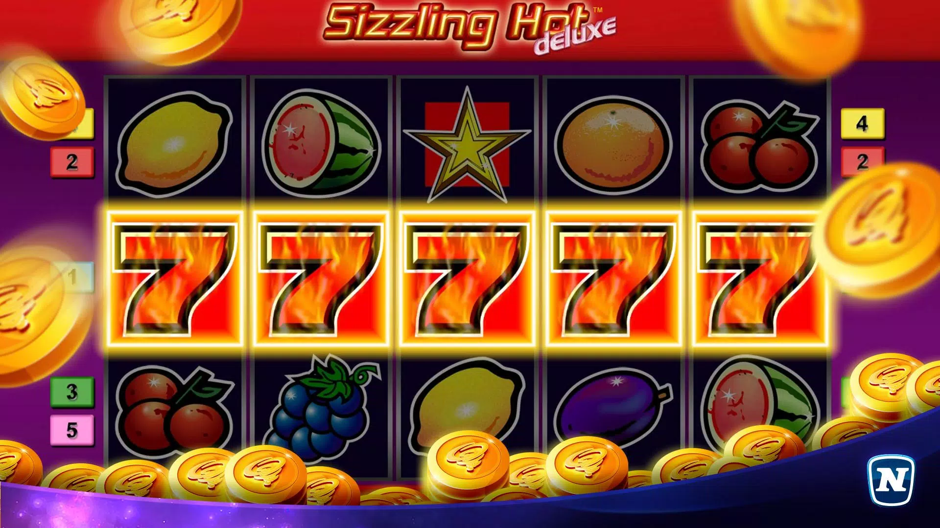 Sizzling Hot™ Deluxe Slot Captura de tela 3