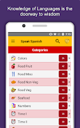Speak Spanish : Learn Spanish Screenshot 2