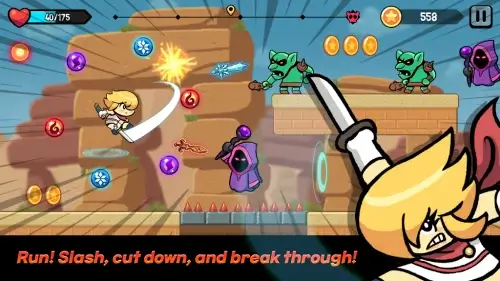 RUN SLASH RUN Screenshot 1