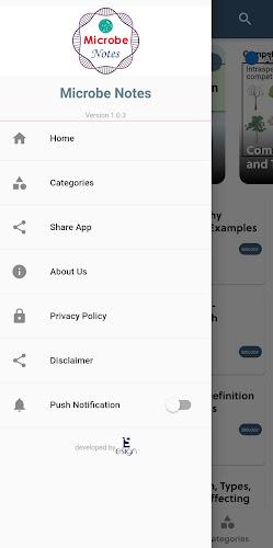Microbe Notes Screenshot 1