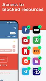 USA VPN - Get USA IP Captura de pantalla 3
