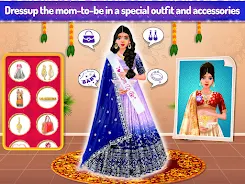 Indian Fashion Mom Baby Shower Captura de tela 2