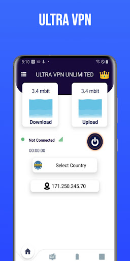 Ultra VPN Proxy 2023 Capture d'écran 1