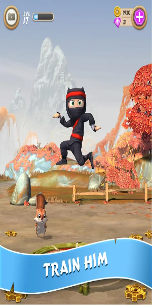 Clumsy Ninja Captura de tela 1