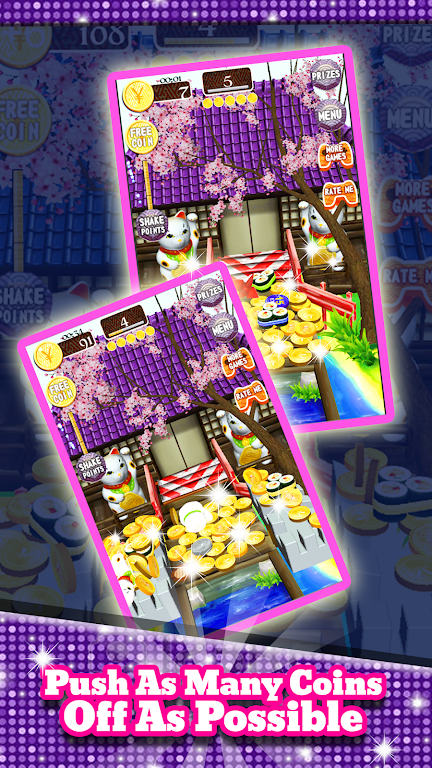 Coin Japan Pusher Fever Mania Screenshot 3