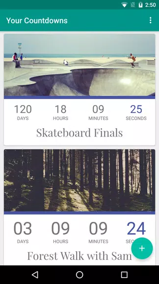 Countdown by timeanddate.com Captura de pantalla 1