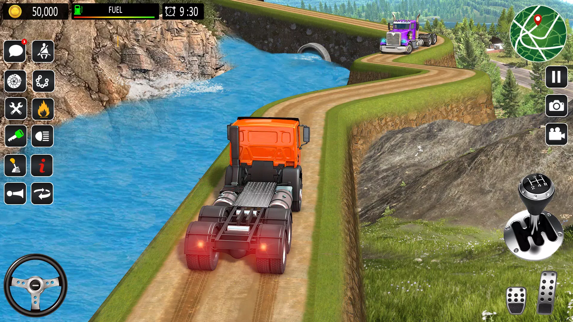 Mountain Truck Driving Games Screenshot 4