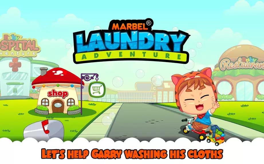 Marbel Laundry - Kids Game 스크린샷 1