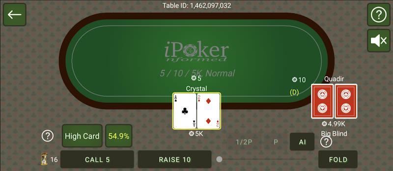 iPoker स्क्रीनशॉट 1