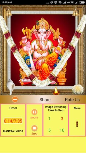 Powerful Ganesh Mantra Captura de tela 3