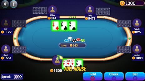 Omaha Poker Offline स्क्रीनशॉट 4