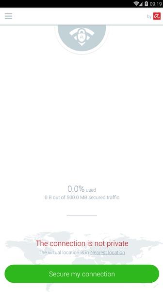 Avira Phantom VPN Screenshot 1